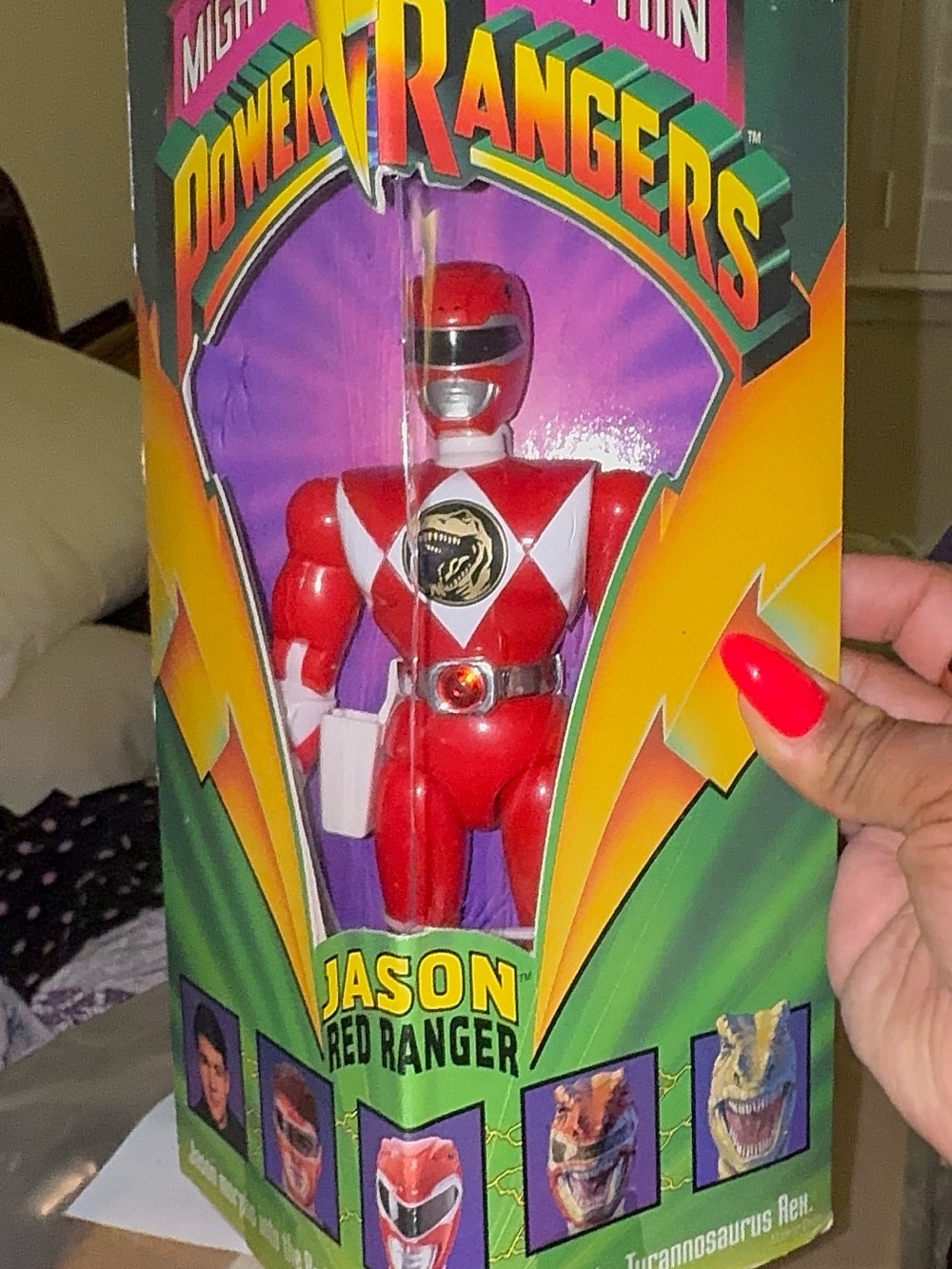 Power Rangers Jason Red Ranger Collectible Action Figure - Red - Picture 5 of 8